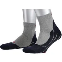 FALKE Laufsocken RU4 Endurance Short (mittelstarke Polsterung) grau Herren - 1 Paar