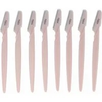 PARSA Beauty Gesichtshaarentferner Essential Trimmer 8er-Set, Präzision für Augenbrauen & Dermaplaning