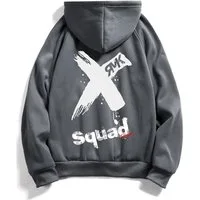 RMK Kapuzenpullover Herren Hoodie Pullover mit Kapuze Pulli Kapuzenpullover mit Taschen X mit lizenziertem Print