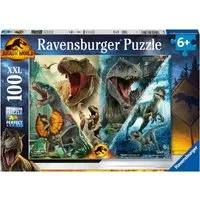 Ravensburger Puzzle Jurassic World, Dinosaurierarten, 100 Puzzleteile, Made in Germany
