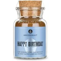Ankerkraut Gewürz Happy Birthday, 65g im Korkenglas, Ankerkraut Gewürzmischung für Apfelkuchen