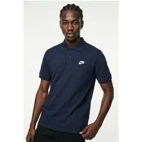 Nike Sportswear Poloshirt M NK CLUB SS POLO PIQUE mit 2-Knopf-Leiste, aus atmungsaktivem Piqué-Baumwollmaterial
