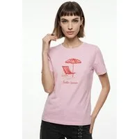 Vero Moda Kurzarmshirt VMSIANE SS TOP BOX JRS Baumwolle, regular fit