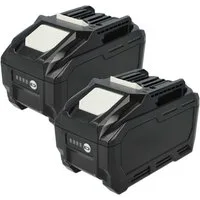 vhbw Akku passend für Makita 40V MAX XGT, DF001G, CF001G, HP001G, GA013G, Akku Akku Li-Ion 4000 mAh (40 V, 2 St), Leistungsfähige Austausch-Akkus für Werkzeug Powertools wie