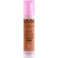 NYX PROFESSIONAL MAKEUP Concealer BARE WITH ME CONALER SERUM, mittlere Deckkraft, kaschiert, rote oder entzündete Hautstellen