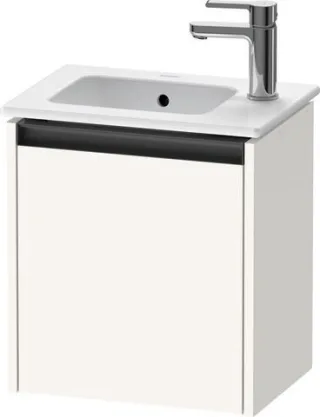 Duravit Ketho.2 Waschtischunterbau wandhängend Weiß Supermatt 410x292x440 mm - K25060R84840000 K25060R84840000