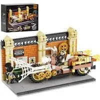 Steampunk-Motorradverfolgung, Konstruktionsspielzeug
