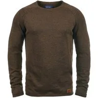 Blend Strickpullover BHDan Stilvoller Strickpullover mit aufgerollten Säumen