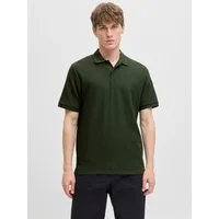 Jack & Jones Poloshirt JJEAUSTIN POLO SS NOOS Materialmix, regular fit