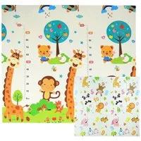 CCLIFE Spielmatte Krabbelmatte Spielmatte Babymatte Faltbar klappbar Wasserdicht, klappbar