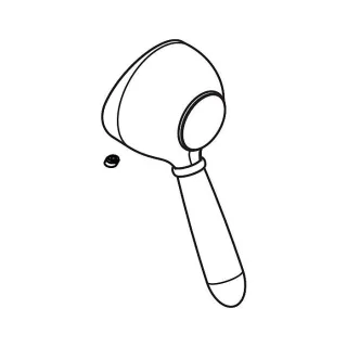 hansgrohe Mischergriff komplett KUS Carlton 17092090 chrom/gold