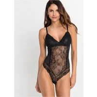 bonprix Body bügelloses Design, mit Spitze