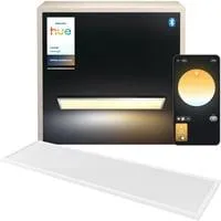 White Ambiance Aurelle rechteckige Panelleuchte, LED-Leuchte schwarz