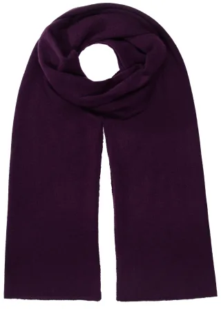 CLARINA - Schal,uni aubergine - Gr. - ONE SIZE