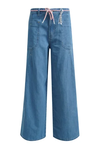 Smith&Soul - Wideleg Denim light denim - Gr. - 28