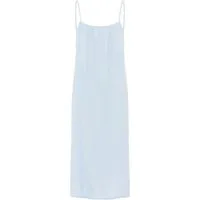 Zwillingsherz Trägerkleid Baumwoll Maxi Musselin "Uni"