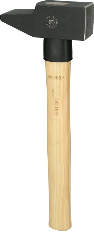 KS Tools Schlosserhammer, Hickory-Stiel, französische Form - 142.1100