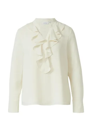 comma - Bluse creme - Gr. - 34