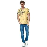 Rusty Neal T-Shirt mit coolem Logo-Print