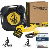 BikePeak Fahrradleine BikePeak Fahrrad Abschleppseil Sugarloof 250cm, Ziehen von Mitfahrer