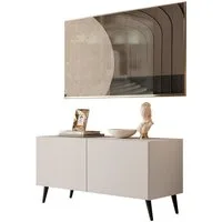 Lookway Lowboard COLGANTE KASCHMIR 100 cm TV Schrank auf Beinen Fernsehschrank