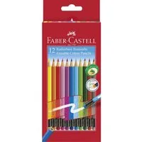 Faber-Castell Buntstift FABER-CASTELL Buntstifte 12 Stück Kartonetui