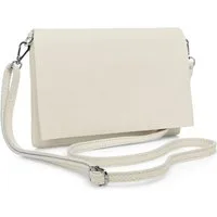 Caspar Clutch Abendtasche Stilvolle Damen Leder Tasche -CLASSIC LINE- Modell No.839, leicht, elegant & unempfindlich - 100% Echtleder - Handmade in Italy