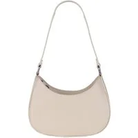 MIRROSI Umhängetasche Damen Schultertasche aus Echtleder, Made in Italy (ca.24x18x8cm), Crossbody aus Echtes Leder, zwei Riemen (kurz und lang)