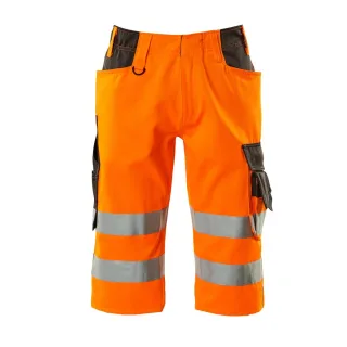 MASCOT Luton Shorts, lang SAFE SUPREME Hi-vis Orange / Dunkelanthrazit 49 - 15549-860-1418-C49