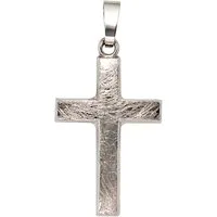 JOBO Kreuzanhänger Anhänger Kreuz, 375 Weißgold