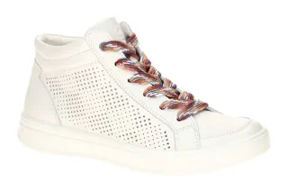 ara 12-50042 04 ROM 2.0 Mid Cut Sneaker Wei? - wei? Echtleder Synthetik Frott...