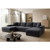 A&J MöbelLand GmbH Ecksofa VIENA 328x182 cm mit Schlaffunktion, Bonellfederkern und Bettkasten, TOP ANGEBOT!