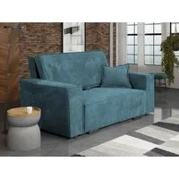 MIRJAN24 Schlafsofa Viva Star II, mit Schlaffunktion und Bettkasten, 2 Sitzer, inkl. Kissen