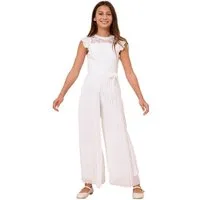 LIPSY Jumpsuit Festlicher Lipsy Jumpsuit mit Spitzenfront (2-tlg)