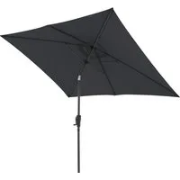 doppler® Sonnenschirm Doppler LIFE Lift 250 x 200 rechteckig Mittelmastschirm Sonnenschirm
