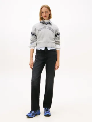 Tommy Jeans (PVH Group) - LAYLA HR SLIM STR BI5181 denim black - Gr. - 32