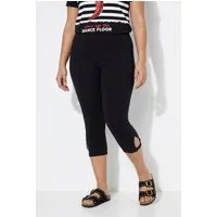 Angel of Style Leggings Capri-Leggings schmale Passform Elastikbund
