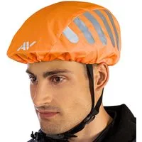 AVANA Fahrradhelmüberzug Regenschutz für Fahrradhelm reflektierende Abdeckung Regenüberzug, Reflektoren, Wasserdicht