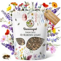 Bienenmagnet Blumensamen Premium Wildblumensamen für eine bunte Blumenwiese - Farbenfroh, 0.5 kg, Premium Saatgut