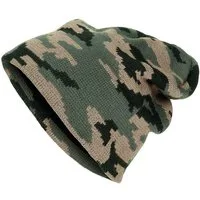 MFH Beanie Strickmütze, "Beanie", woodland, fein gestrickt