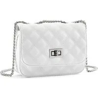 LASCANA Umhängetasche Minibag, Schultertasche, Henkeltasche, Crossbody Bag, Handtasche Damen zum Umhängen, mit Kettenhenkel, VEGAN