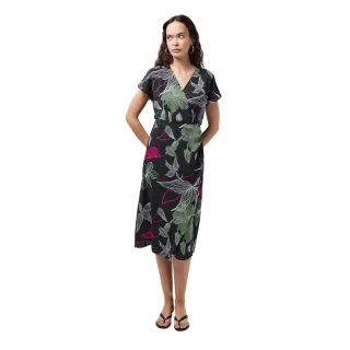 Vero Moda - "Jane" Wickelkleid für Damen (Schwarz)