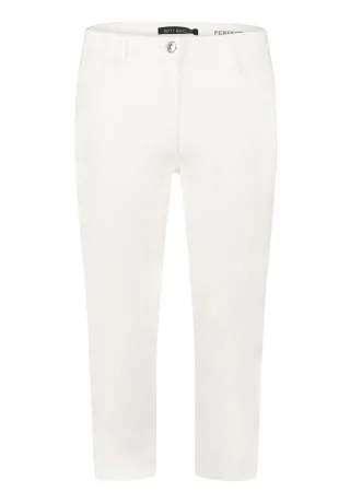 Betty Barclay - Lässige 3/4-Hose im 5-Pocket-Stil weiß - Gr. - 48