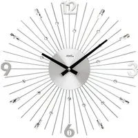 AMS Wanduhr W9652 (Quarzuhr,Wohnzimmer,Esszimmer,Küche,Arbeitszimmer,Büro,Flur)