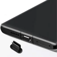Cadorabo Handyhülle Staubschutzkappe Type C, Staub Schutz Stecker Stöpsel für Ladeanschluss Staubdicht