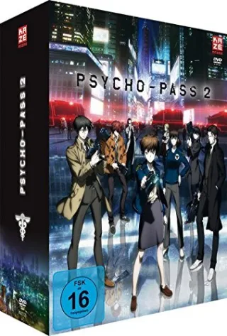 Psycho Pass - 2. Staffel - Box Vol.1 (2 DVDs) + Sammelschuber (Limited Edition)