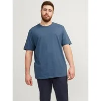Jack & Jones PlusSize T-Shirt JJEPAULOS TEE SS CREW NECK NOOS PLS mit Logo Stickerei