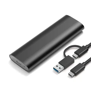 Bakeey BK-SE2 M.2 SATA SSD Enclosure M.2 to USB3.1 Gen2 6Gbps Aluminum Alloy Portable Solid State Drive Case Support 2TB