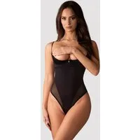 Obsessive Body Obsessive - Stelisa Offen-Schritt Teddy - Schwarz