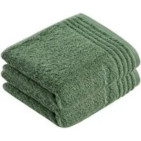 Vossen Handtücher 2er Pack Handtuch 50 x 100 cm Vienna Style Superso, Frottier (Spar-Set, 2-St), Vegan
